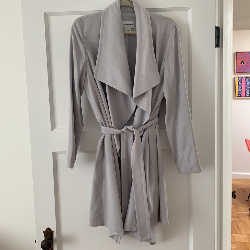 Club Monaco Martuska Trench in Ash